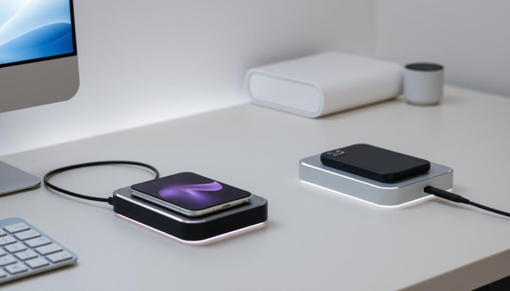 Bases de carga premium con diseño minimalista