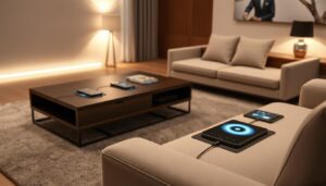 Carga inalámbrica en muebles: tecnología integrada para el hogar