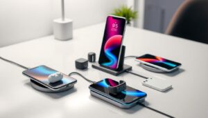 Carga inalámbrica para múltiples dispositivos: bases de carga dual