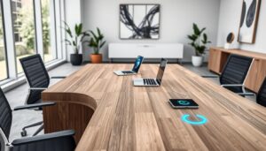 Carga inalámbrica para oficinas modernas