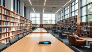 Cargadores inalámbricos para bibliotecas