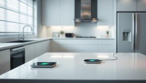 Cargadores inalámbricos para cocinas modernas