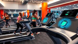 Cargadores inalámbricos para gimnasios