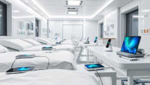 Cargadores inalámbricos para hospitales