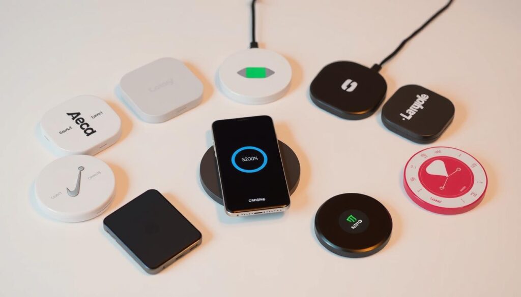 Velocidad de carga inalámbrica por marcas