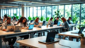 Carga inalámbrica en espacios coworking