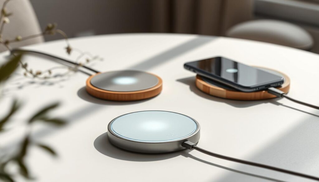 Cargadores inalámbricos con diseño escandinavo