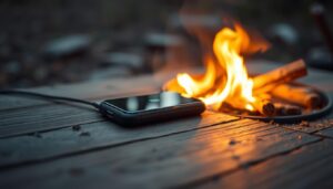 Cargadores inalámbricos para campings