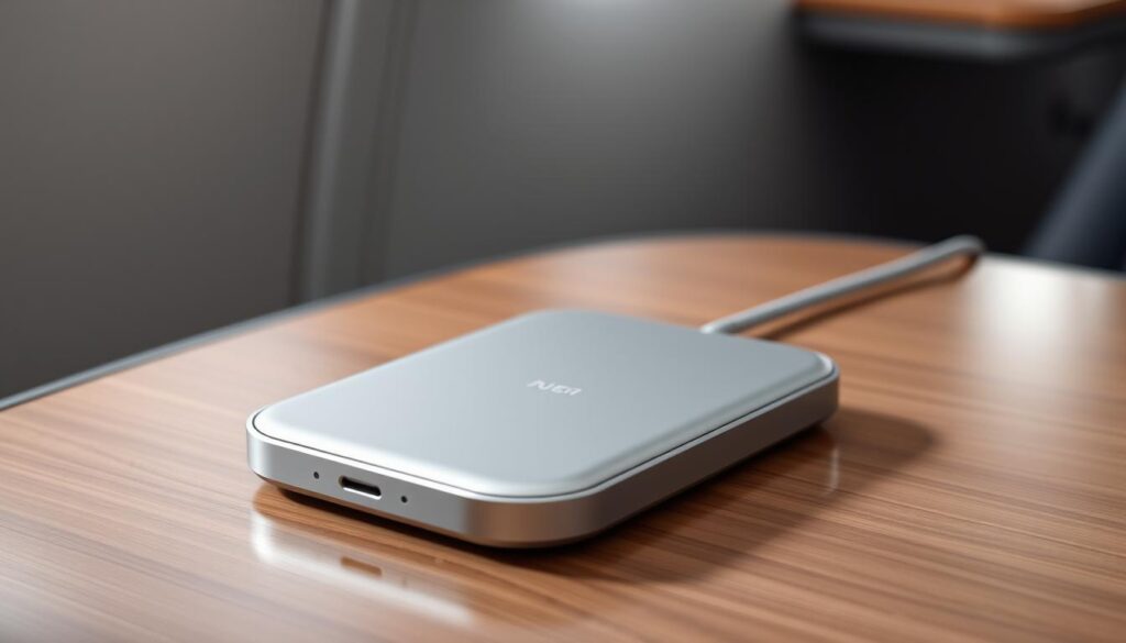 Cargadores inalámbricos homologados para aviones