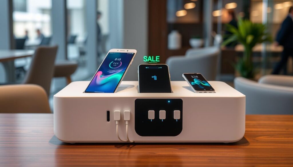 estación de carga múltiple para empresas