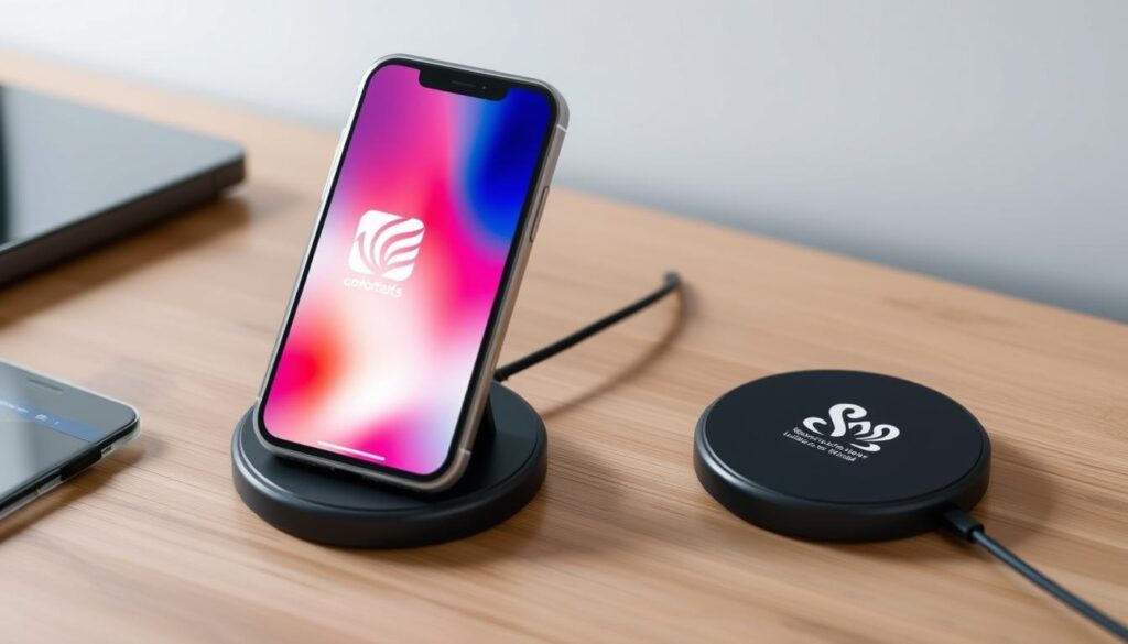 Cargador inalámbrico personalizado con logo