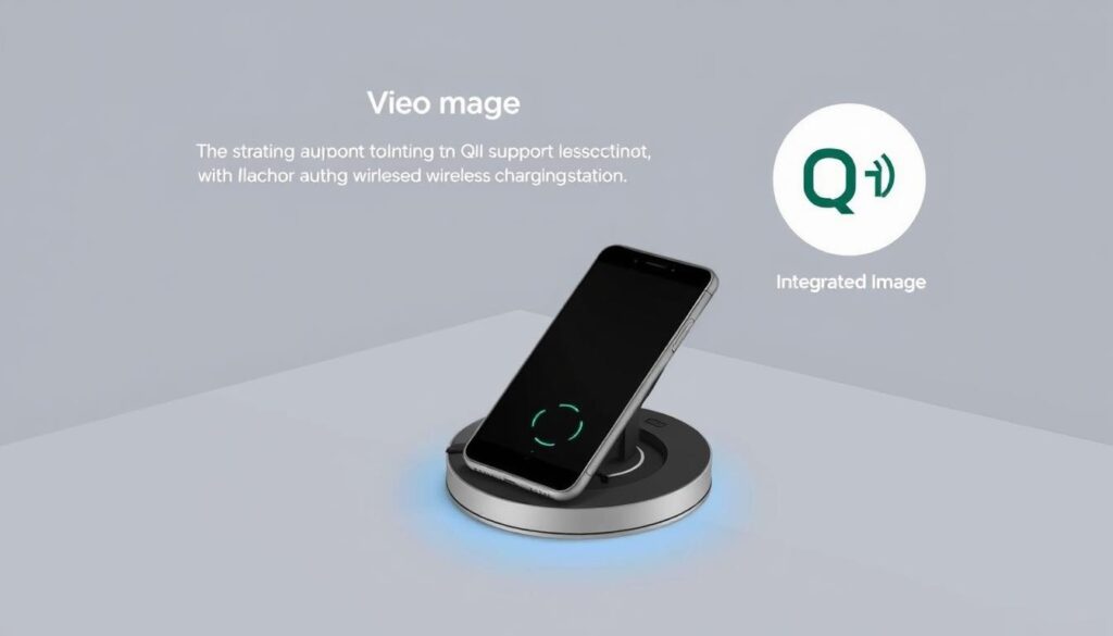 cargador inalámbrico qi para smartphone