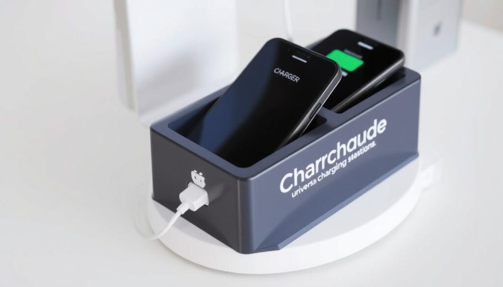 Personalizar estación carga universal empresa